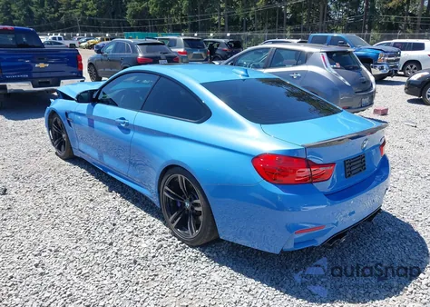 2016 BMW M4 из США, поврежденный, VIN WBS3R9C56GK336919